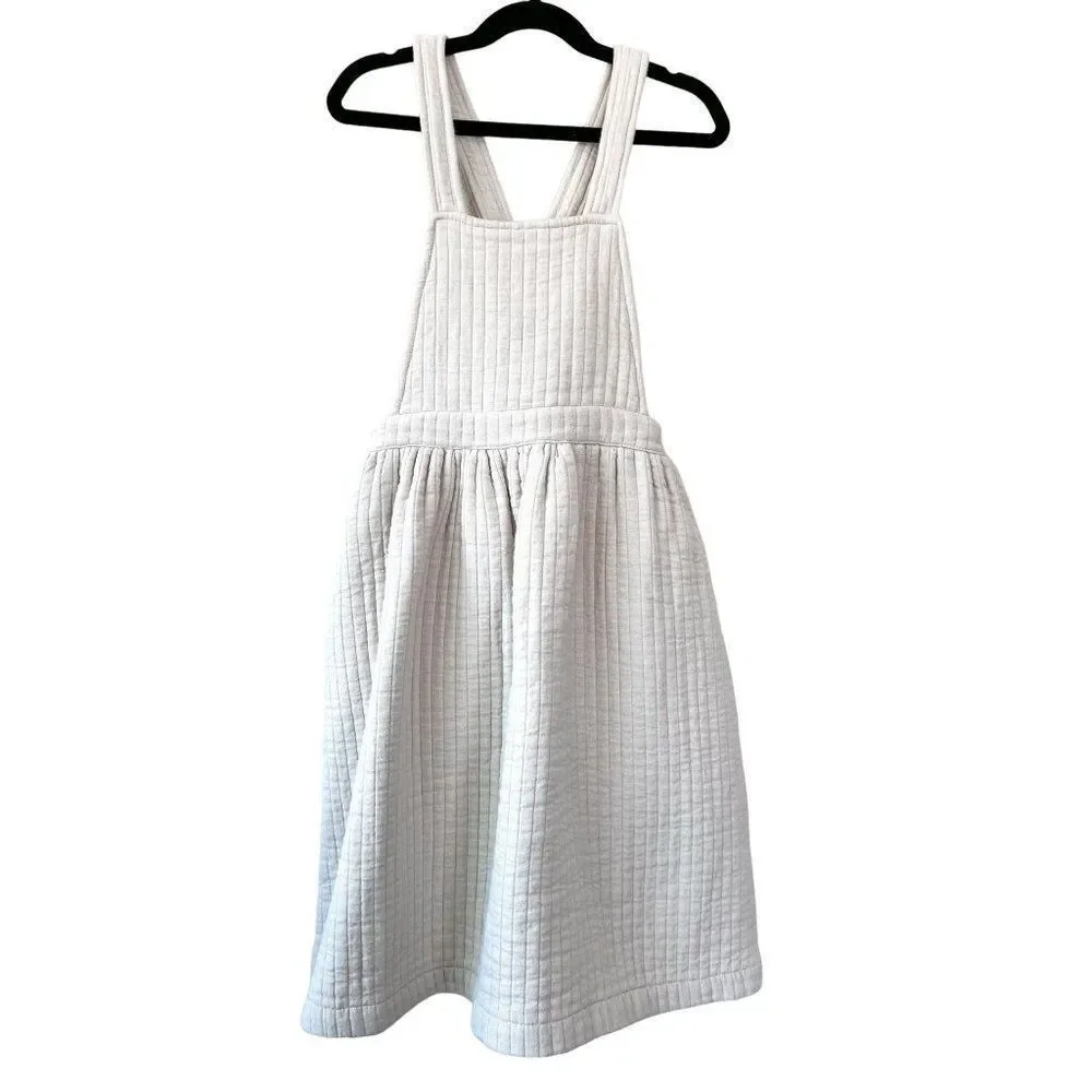 NWT! Fin and Vince Quilted Pinafore Size 8-9Y